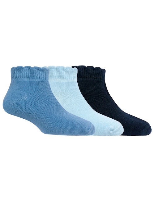 Set tin de algodón para bebé unisex 3 pares 1