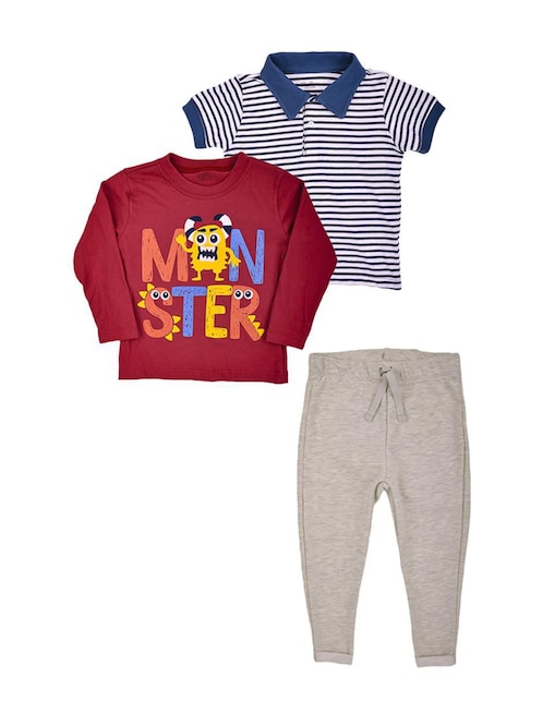 Conjunto Baby Creysi de algodón para bebé niño