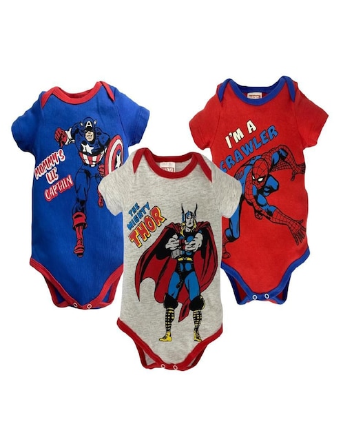 Set de Pañalero Marvel de algodón