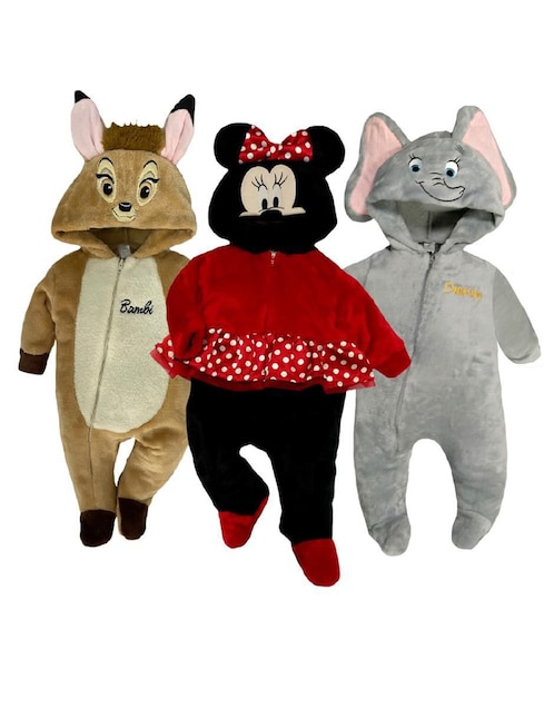 Set de mamelucos para bebé niña 1