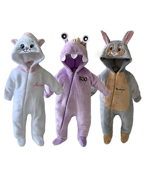 Set de mamelucos para bebé niña 1