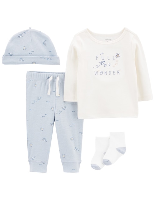 Conjunto Carter's de algodón para niño