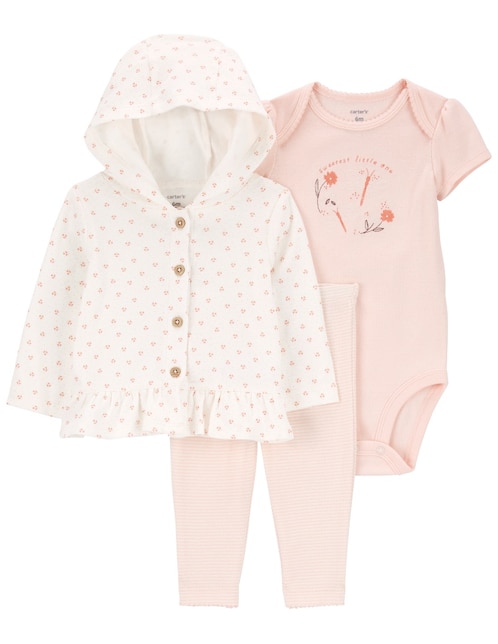 Conjunto Carter's de algodón para niña