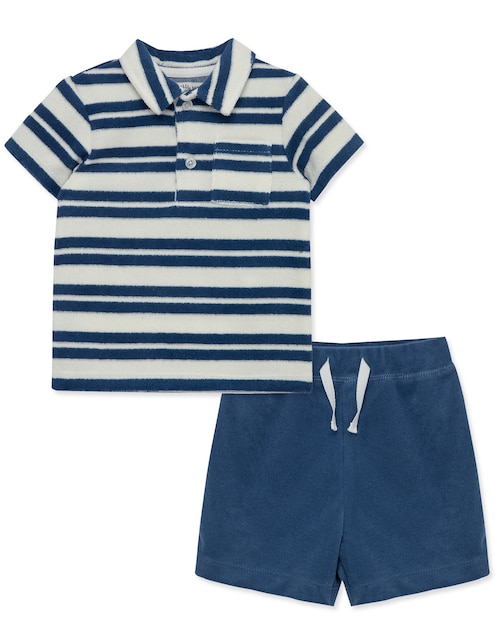 Conjunto Little Me de algodón para bebé niño 2 piezas