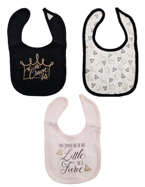 Set babero Yoga Sprout de algodón