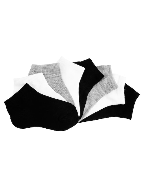 Set de tin Mon Caramel Basics de algodón unisex 8 pares