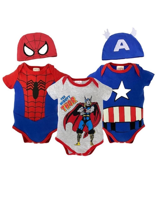 Set pañalero con gorro de algodón 1