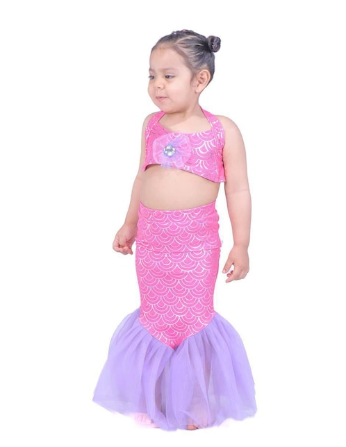 Conjunto traje de baño Mermaids 123 Fancy Scales Sirena para bebé