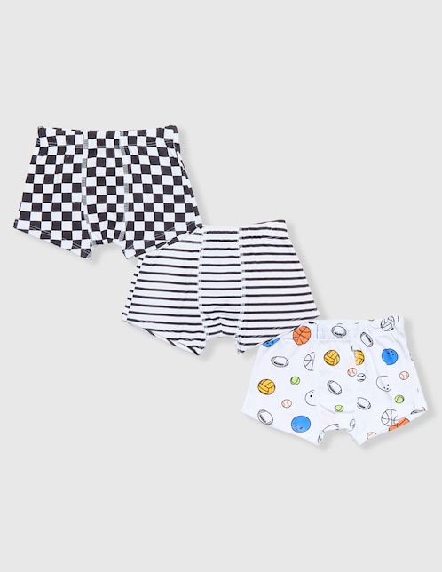 Set bóxer Baby Creysi Collection de algodón para bebé niño