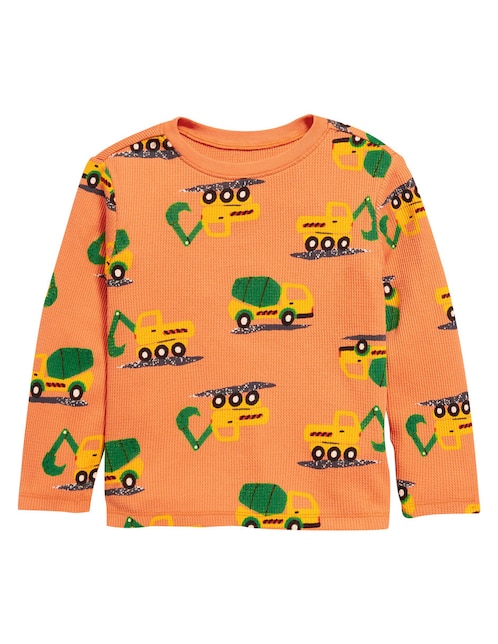 Playera Old Navy manga larga para bebé niño