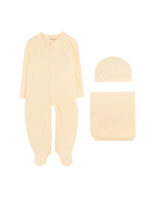 Set de mamelucos Básicos de algodón infantil 1
