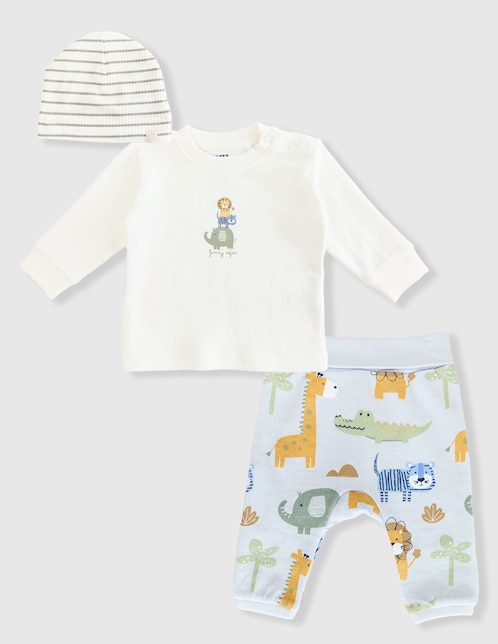 Conjunto Matt & Megan de algodón para niño