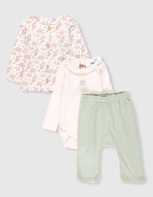 Conjunto de algodón para niña 1