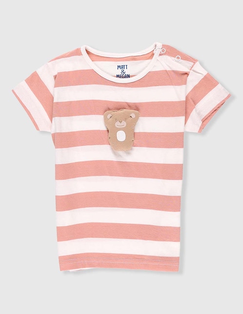 Playera manga corta para bebé niña 1