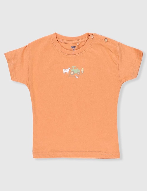 Playera manga corta para bebé niño 1