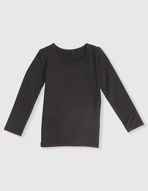 CAMISETA 365 ESSENTIAL, 3T AÑOS, NEGRO