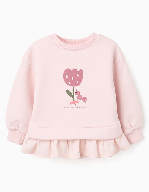 Sudadera Zippy para bebé niña