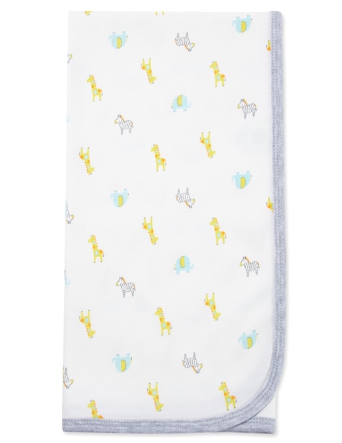 Cobija clásica de tejido punto para bebé unisex 1
