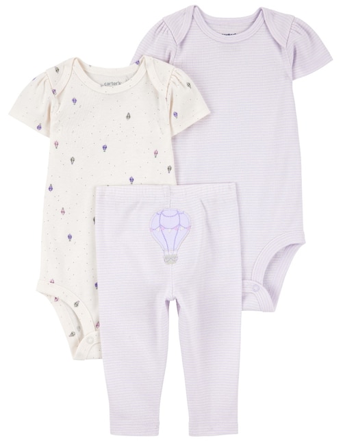 Conjunto de algodón para bebé niña 1