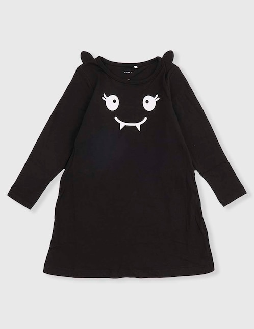 Vestido Name It manga regular para niña