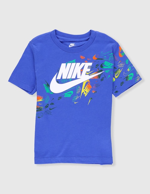 Playera Nike manga corta para bebé niño