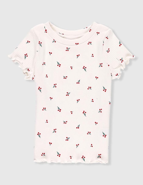 Playera manga corta para bebé niña 1