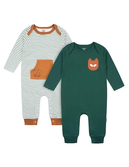 Set de mamelucos de algodón para bebé niño Set de mamelucos de algodón para bebé niño