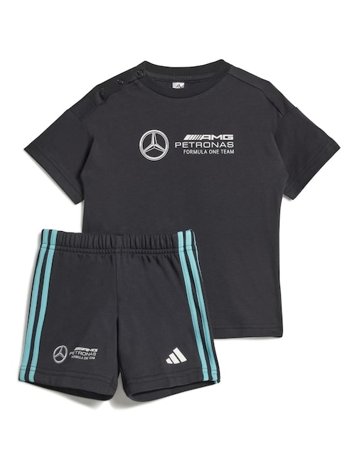 Conjunto deportivo Adidas Motorsport mercedes amg - petronas de algodón para bebé niño
