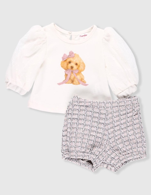 Conjunto para bebé niña 1