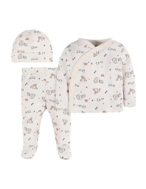 Conjunto de para bebé unisex 3 piezas