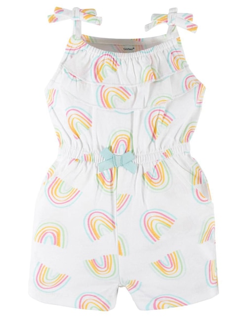 Romper Gerber de algodón para niña