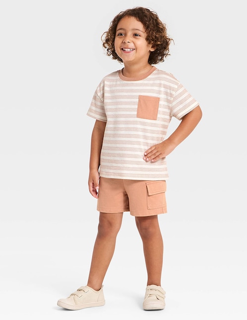 Playera manga corta para niño 1