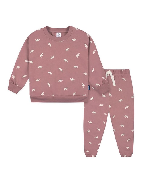 Conjunto Gerber de algodón para bebé niña 2 piezas