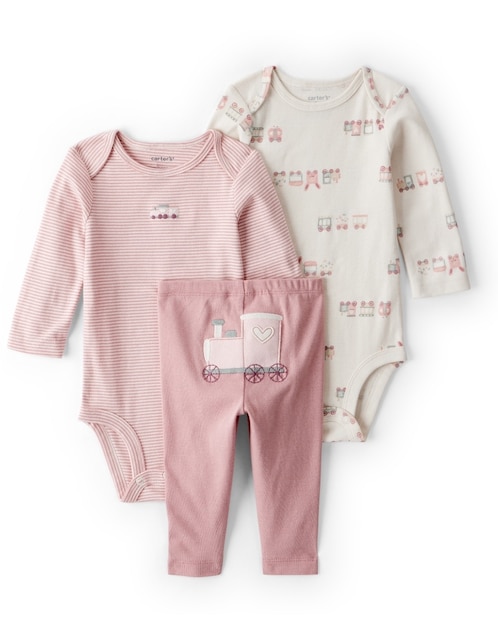 Conjunto Carter's de algodón para niña