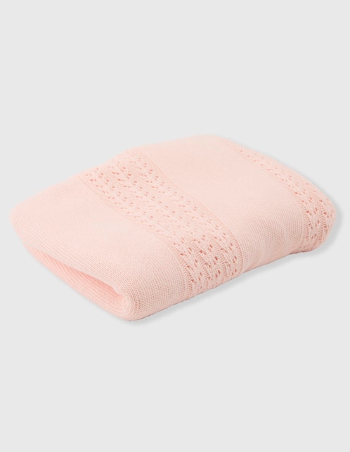 Cobija de tejido suave para niña 1
