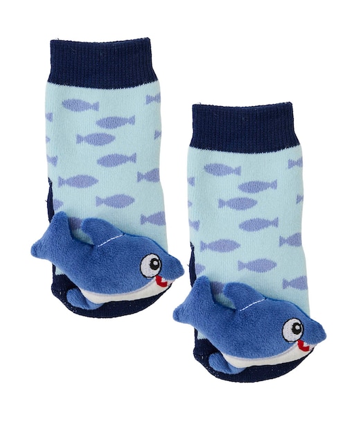 Calcetín antiderrapante Baby Creysi Collection de algodón para bebé niño