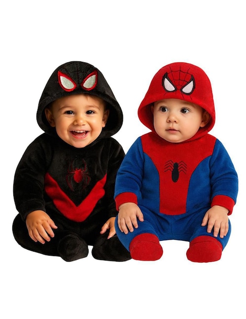 Set de mamelucos Marvel Spiderman y Miles Morales para bebé niño