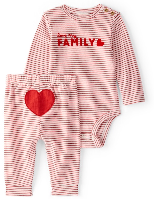 Conjunto de algodón para bebé niña 1