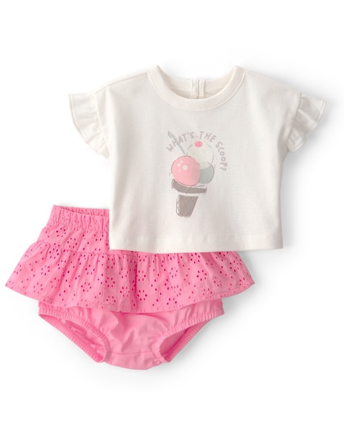Conjunto de algodón para niña 1