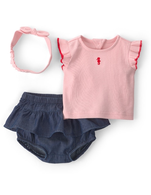 Conjunto Carter's para bebé niña