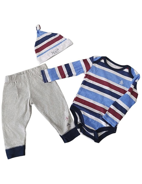 Mameluco Penguin Baby Penguin de algodón para bebé unisex