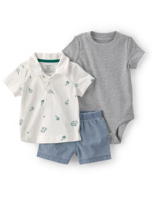 Conjunto de algodón para bebé niño 1
