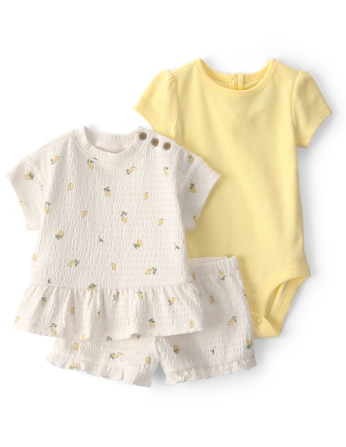 Conjunto de algodón para bebé niña 1