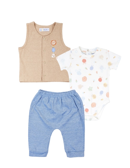 Conjunto de algodón para bebé niño 1