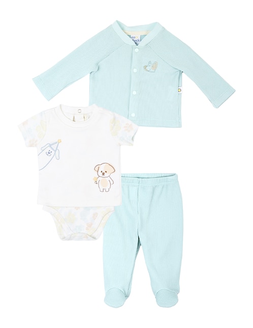 Conjunto de algodón para bebé niño 1