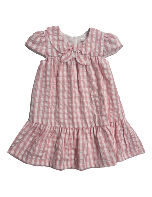 Vestido manga cap para niña 1