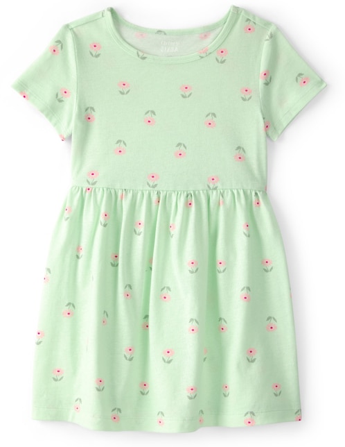 Vestido manga regular para bebé niña 1