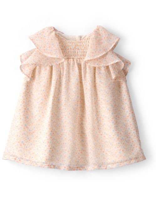 Vestido con calzón Carter's manga mariposa para bebé niña