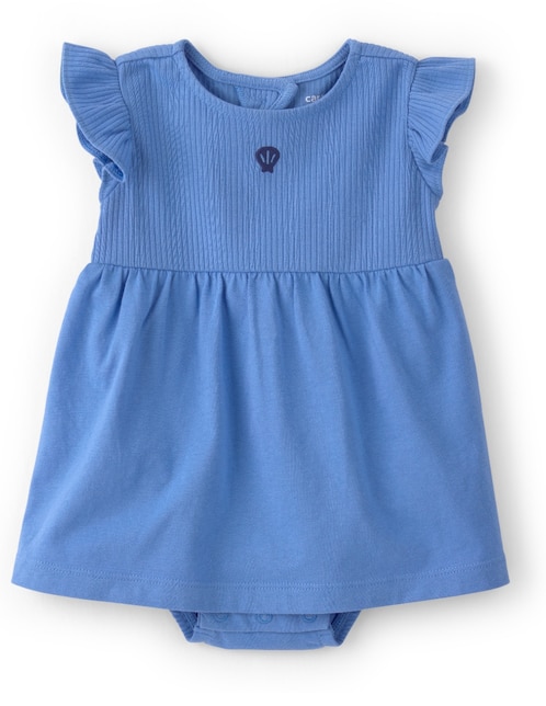 Vestido pañalero de algodón 1