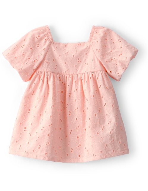 Vestido con calzón Carter's manga globo para bebé niña